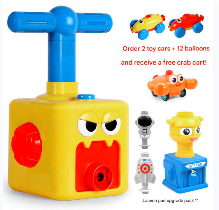Balloon Powered Car Toy