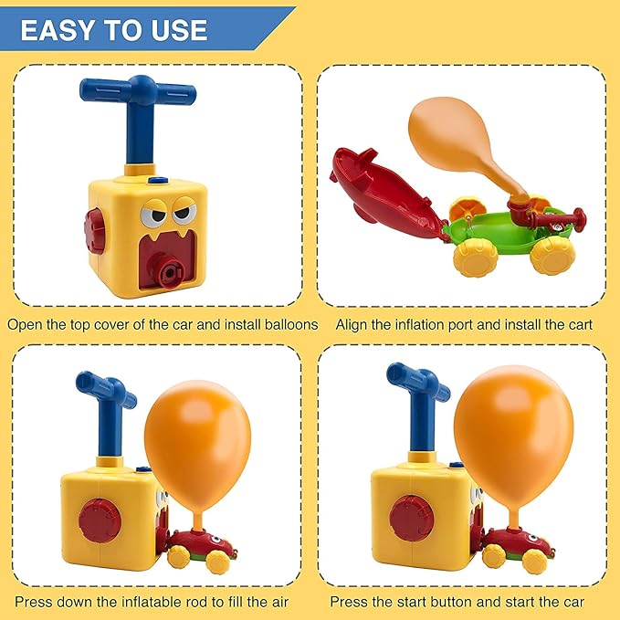 Balloon Powered Car Toy